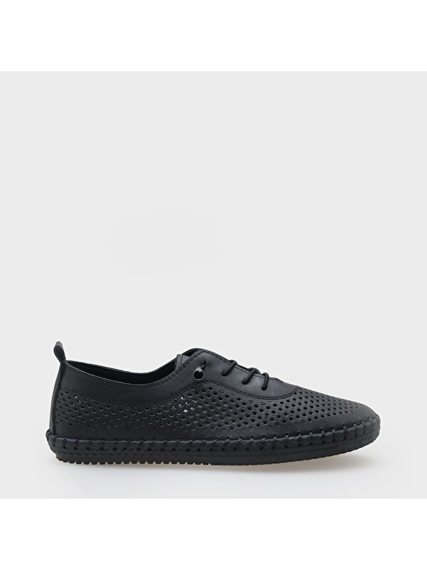 Capone Outfitters Rubia Hakiki Deri Soft Konfor Tabanlı Kadın Sneaker