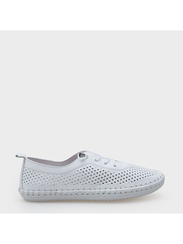 Capone Outfitters Rubia Hakiki Deri Soft Konfor Tabanlı Kadın Sneaker