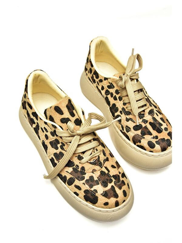 U8115023 Taba Kadın Sneakers - Görsel 7