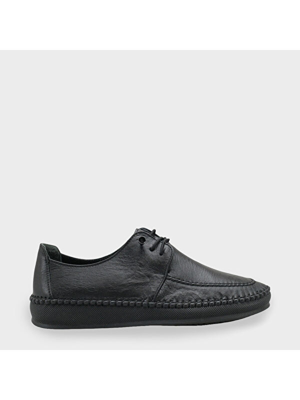Capone Outfitters Michele Hakiki Deri Soft Konfor Tabanlı Kadın Sneaker