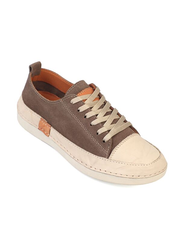 Capone Outfitters Susette Hakiki Deri Soft Konfor Kadın Sneaker Spor Ayakkabı