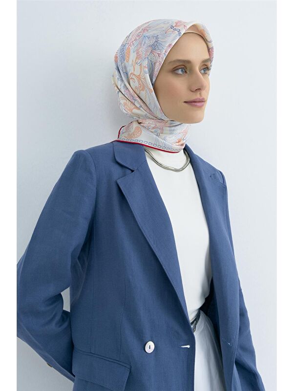 ARMİNE Saf İpek Twill Eşarp 9545D 04