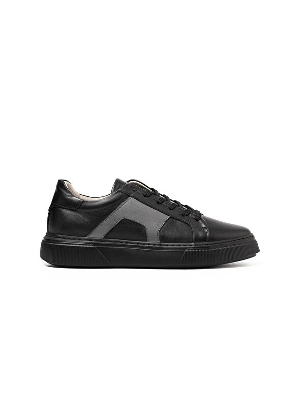 John May Erkek Sneaker OG-437 Siyah-Gri
