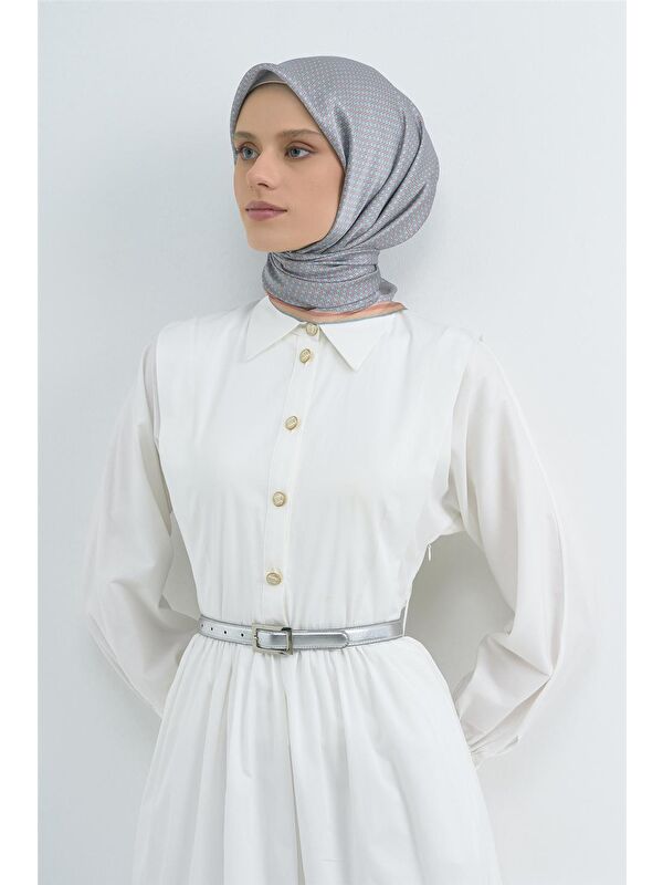 ARMİNE Saf İpek Twill Eşarp 9528D 08