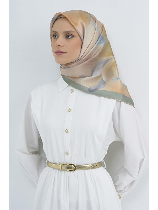 ARMİNE Saf İpek Sura Eşarp 9519D 37