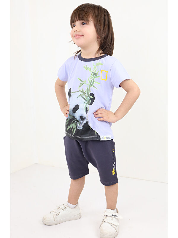 Toontoykids Erkek Bebek Baskılı Şortlu Takım