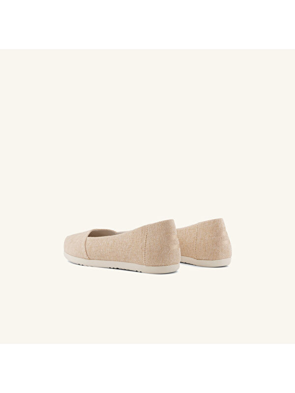 Toms Ekru Toms Espadril Alpargata Kadın 10023042 BALLET Tonal Sparkle Woven