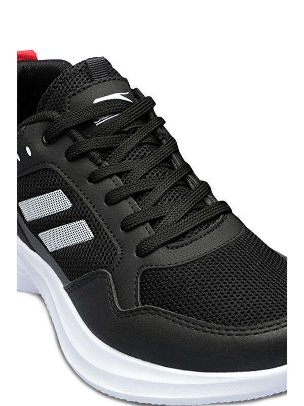 ZAYN Erkek Sneaker Ayakkabı Siyah / Beyaz / Kırmızı - Görsel 5