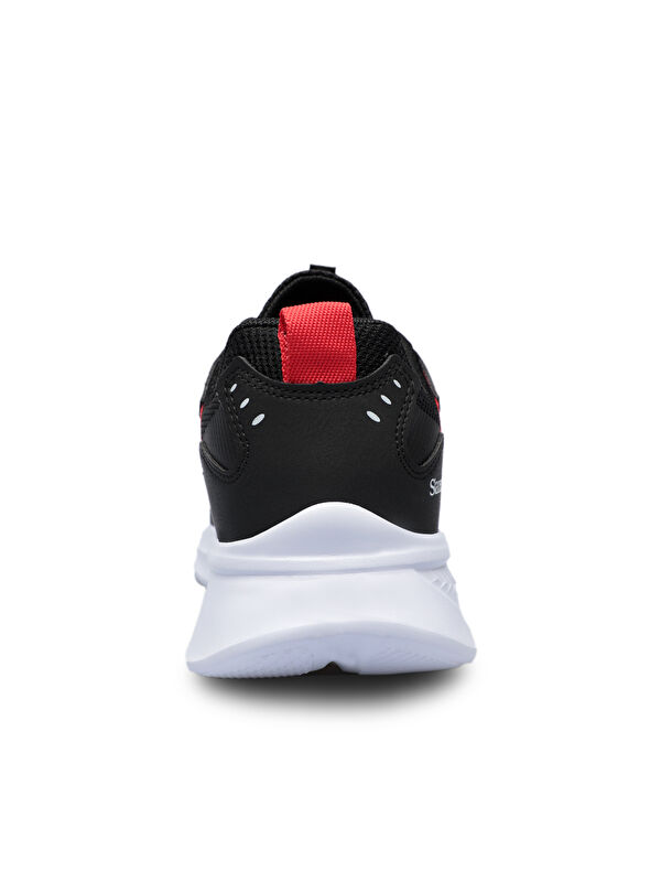 ZAYN Erkek Sneaker Ayakkabı Siyah / Beyaz / Kırmızı - Görsel 7