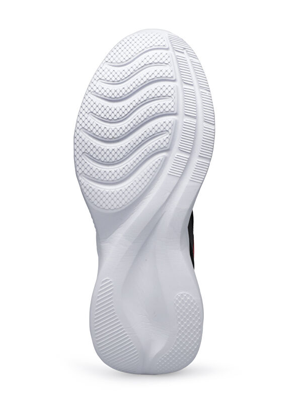 ZAYN Erkek Sneaker Ayakkabı Siyah / Beyaz / Kırmızı - Görsel 8