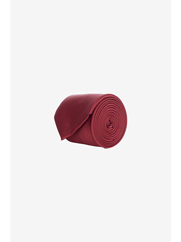 AC&Co / Altınyıldız Classics Erkek Bordo Desensiz Kravat