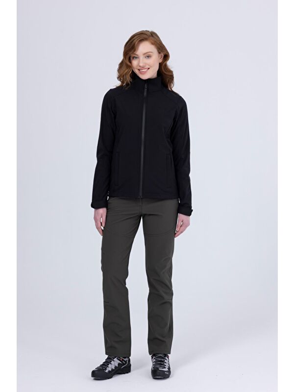 2AS Bianca İnce Softshell Kadın Ceket Siyah