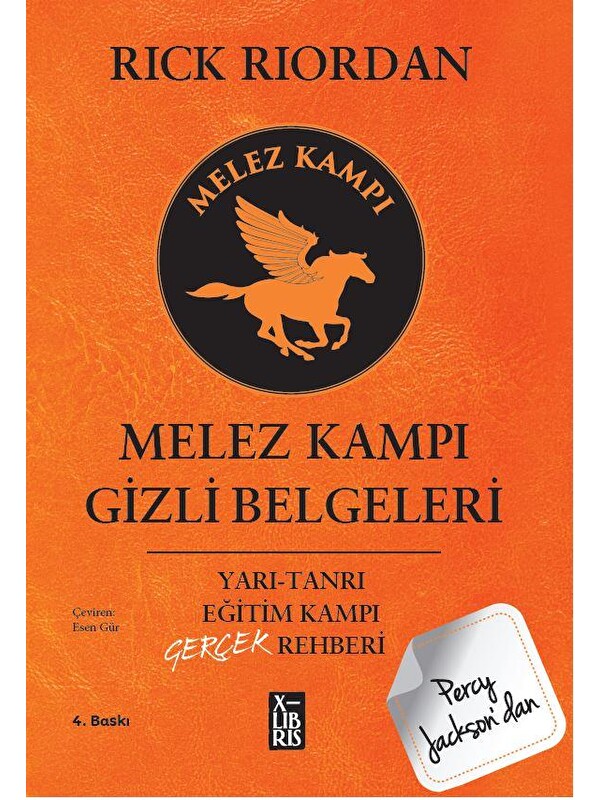 Doğan Çocuk Percy Jackson- Melez Kampı Gizli Belgeleri - Rick Riordan
