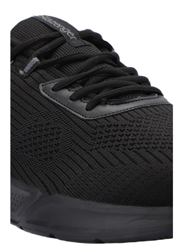 BEHRUZ Erkek Sneaker Ayakkabı Siyah / Siyah - Görsel 5
