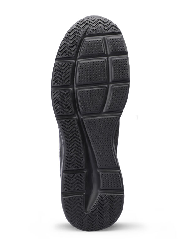 BEHRUZ Erkek Sneaker Ayakkabı Siyah / Siyah - Görsel 8