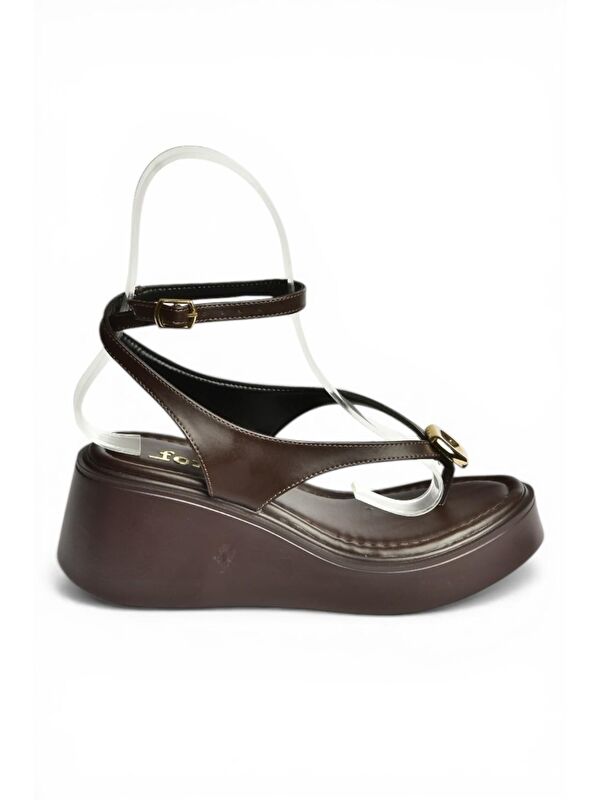 Fox Shoes Bej Fox Shoes Sandalet Kadın Y973465909