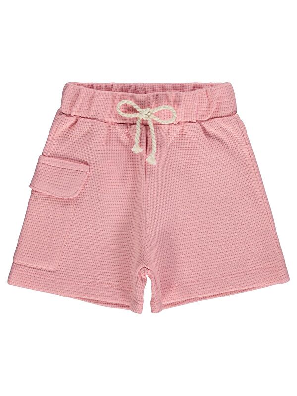Civil Baby Düz Cepli 6-18 Ay Şort - Pembe 9-12 Ay