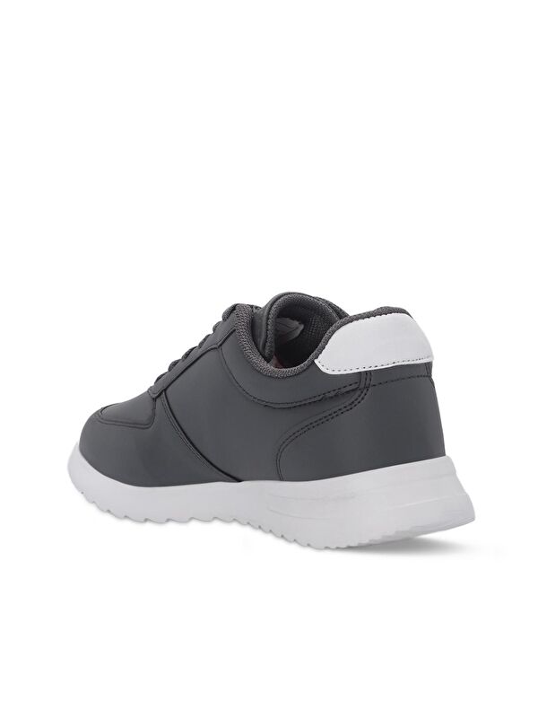 Kadın Sneaker Ayakkabı Koyu Gri / Beyaz - Görsel 4