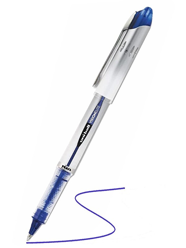 Uni-Ball Pilot Kalem UB-200 Vision Elite 0.8mm 1 Adet Uniball Pilot Kalem 0.8 mm Roller Uçlu Pilot Kalem İnce