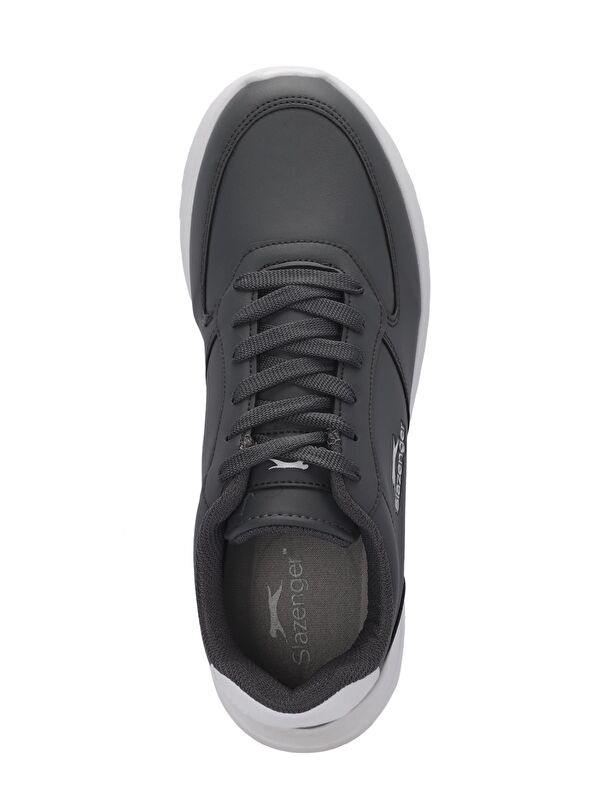 Kadın Sneaker Ayakkabı Koyu Gri / Beyaz - Görsel 6