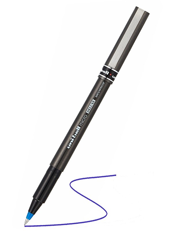Uni-Ball Pilot Kalem UB-155 Micro Deluxe 1 Adet Uniball Pilot Kalem 0.5 mm Roller Uçlu Pilot Kalem İnce Uçlu