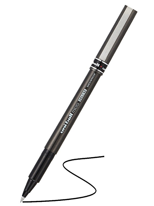 Uni-Ball Pilot Kalem UB-155 Micro Deluxe 1 Adet Uniball Pilot Kalem 0.5 mm Roller Uçlu Pilot Kalem İnce Uçlu