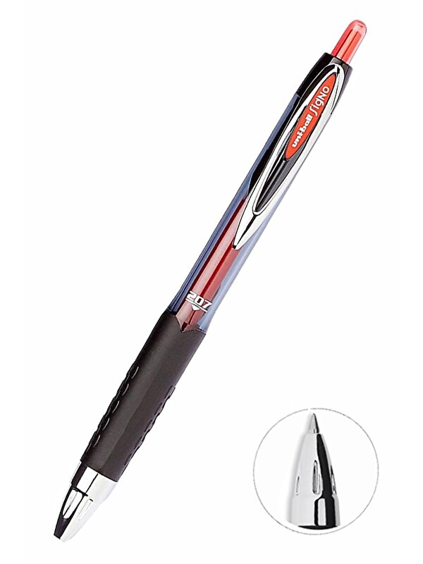 Uni-Ball Pilot Kalem 1 Adet Uniball Signo 207 0.7 mm Roller Uçlu Pilot Kalem Umn-207 İnci Uçlu Likit Mürekkep