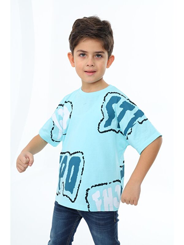 Toontoykids Erkek Çocuk Baskılı Tişört
