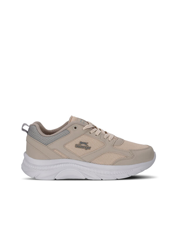 SLAZENGER GENESIS Kadın Bej Koşu & Yürüyüş Spor Ayakkabısı