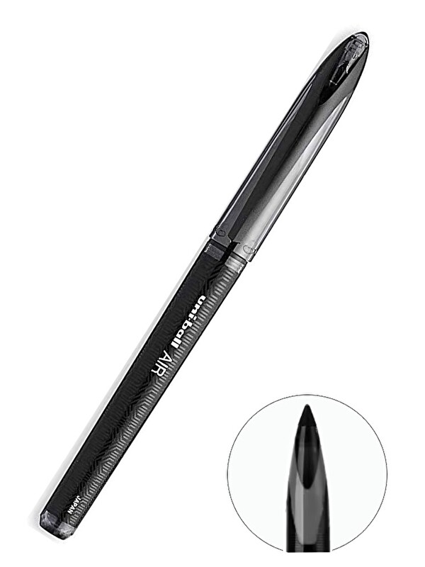 Uni-Ball Pilot Kalem 1 Adet Uniball Air Mikro 0.5 mm Roller Pilot Kalem Uba-188-M Roller Uçlu Likit Mürekkepl
