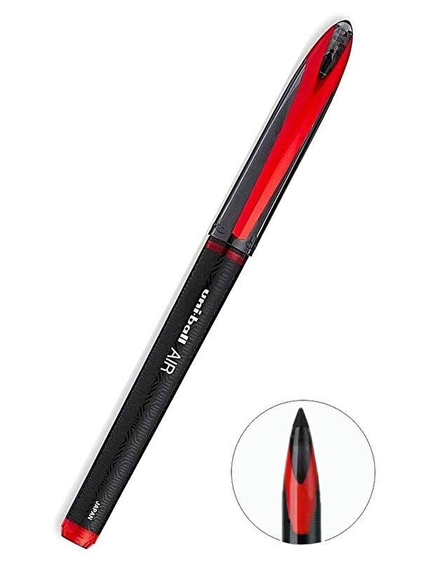 Uni-Ball Pilot Kalem 1 Adet Uniball Air Mikro 0.5 mm Roller Pilot Kalem Uba-188-M Roller Uçlu Likit Mürekkepl