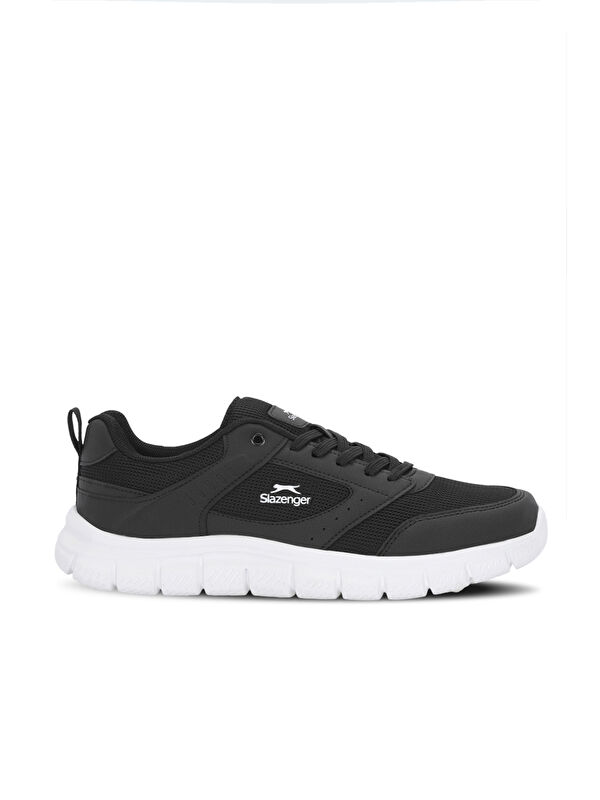 SLAZENGER GLEN I Kadın Siyah / Beyaz Koşu & Yürüyüş Spor Ayakkabısı