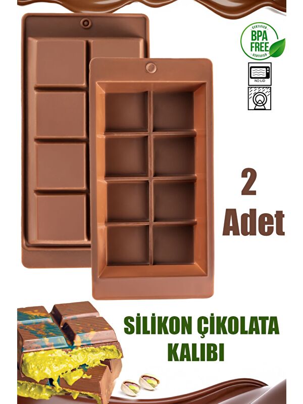 Porsima MYS 30301 Silikon Çikolata Yapma Kalıbı 2 Adet