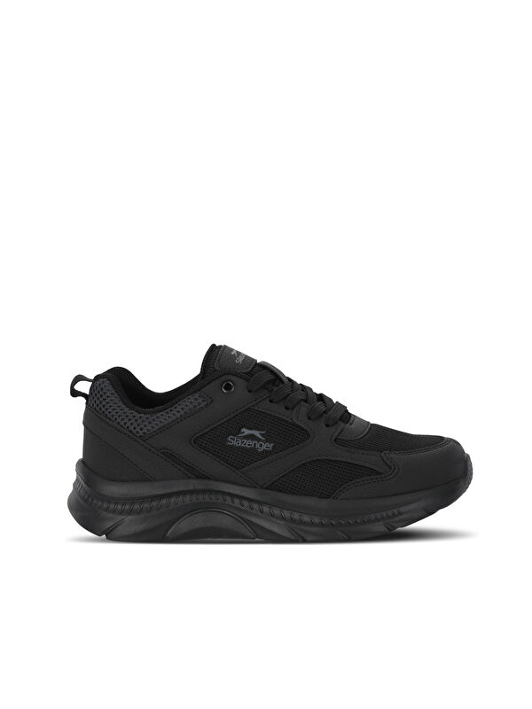 SLAZENGER GENESIS Kadın Siyah / Koyu Gri Koşu & Yürüyüş Spor Ayakkabısı