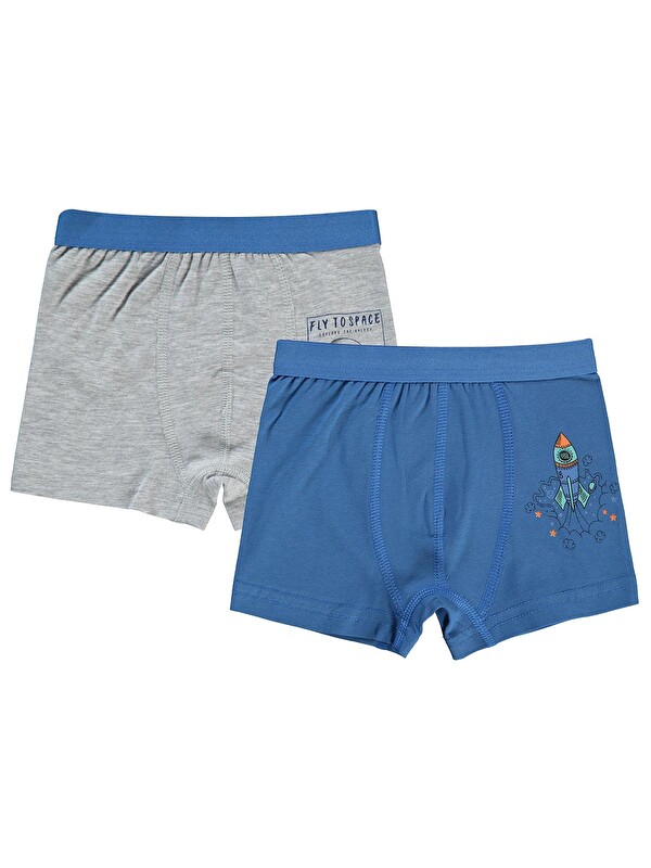 Civil Boys Erkek Çocuk 2'li Boxer Set 2-10 Yaş