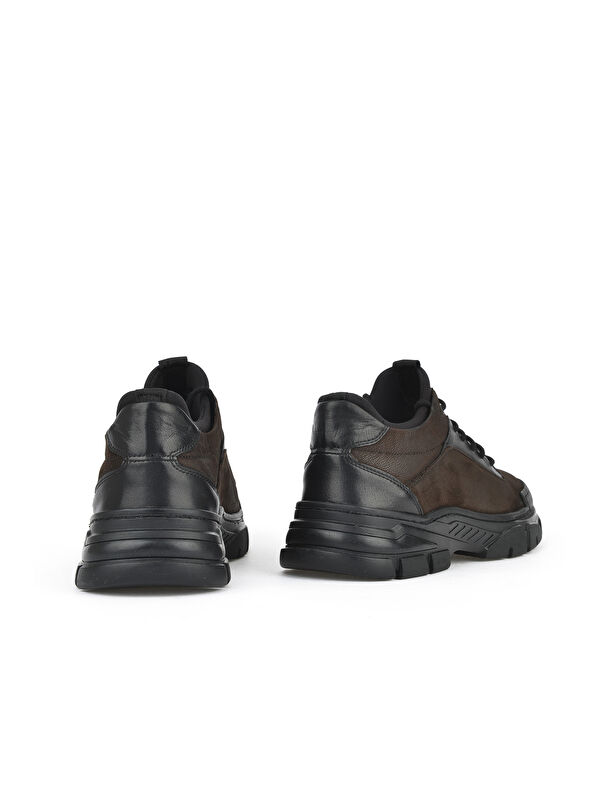 Erkek Hakiki Deri Ayakkabı 1431040ZK2309 Kahve - Görsel 4