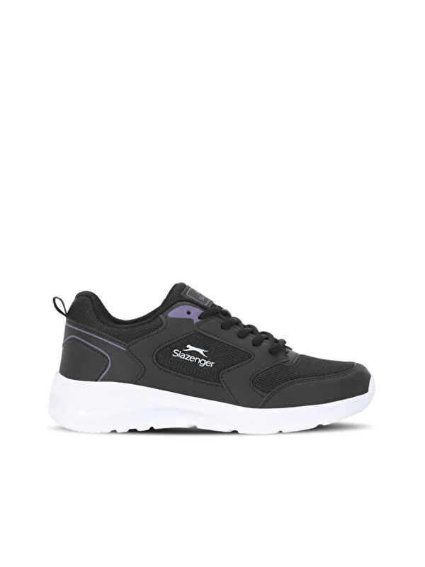 SLAZENGER SIRIUS I Kadın Siyah / Mor Koşu & Yürüyüş Spor Ayakkabısı