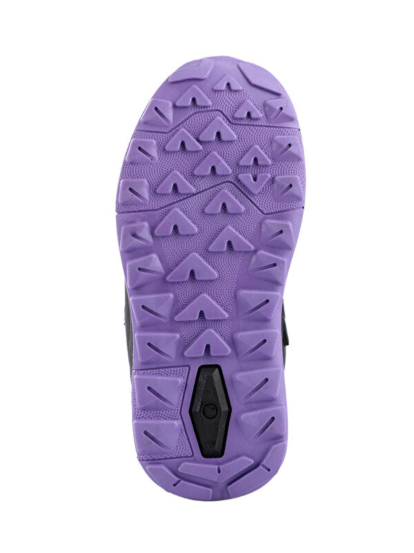 KEPHAS IN Unisex Çocuk Cırt Cırtlı Siyah / Mor Bot - Görsel 8