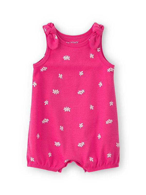 Carter's Kız Bebek Kısa Tulum 3 Ay-24 Ay Pembe