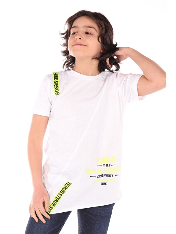 Toontoykids Erkek Çocuk Baskılı Tişört