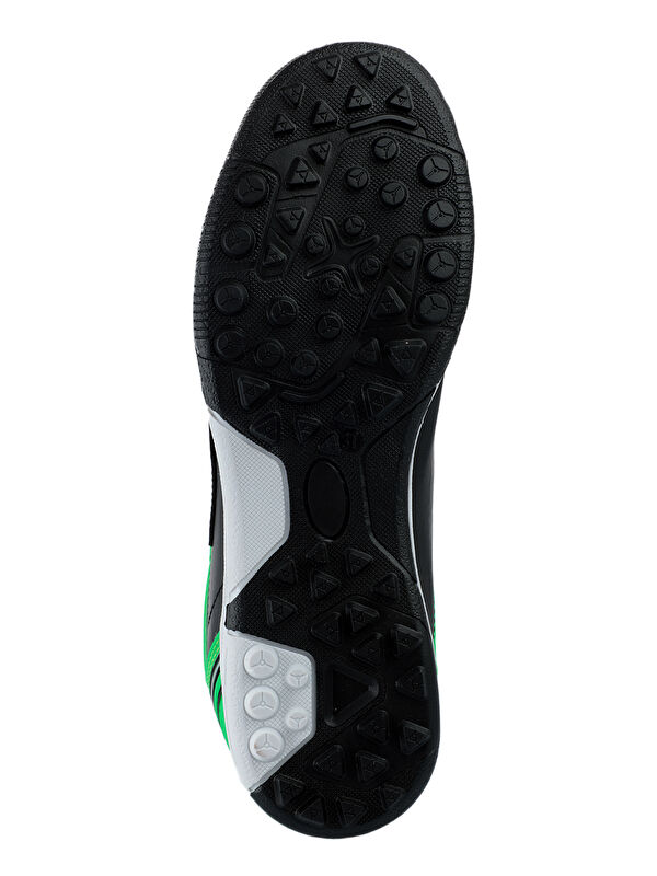 HUGO HS Erkek Halı Saha Siyah / Yeşil Futbol Ayakkabısı - Görsel 8