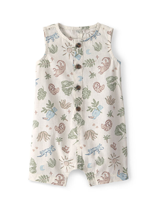 Carter's Erkek Bebek Kısa Tulum 3 Ay-24 Ay Çok Renkli