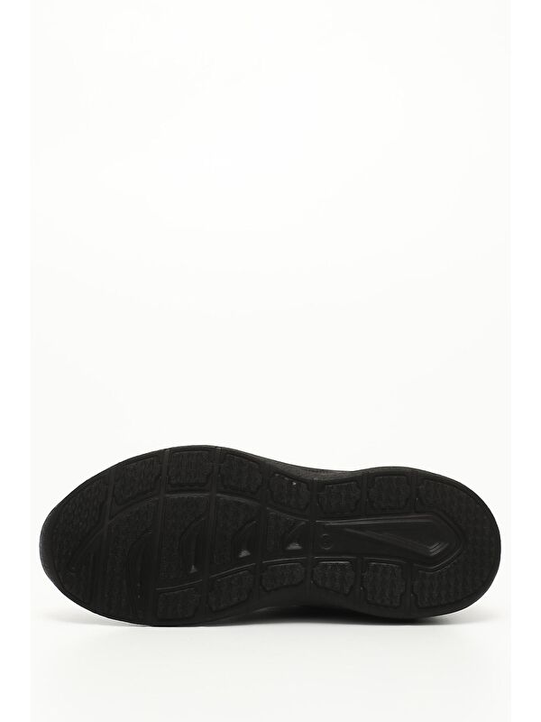 LACİVERT Hakiki Deri Yuvarlak Burun Günlük Bağcıklı Erkek Sneaker 42198 - Görsel 5