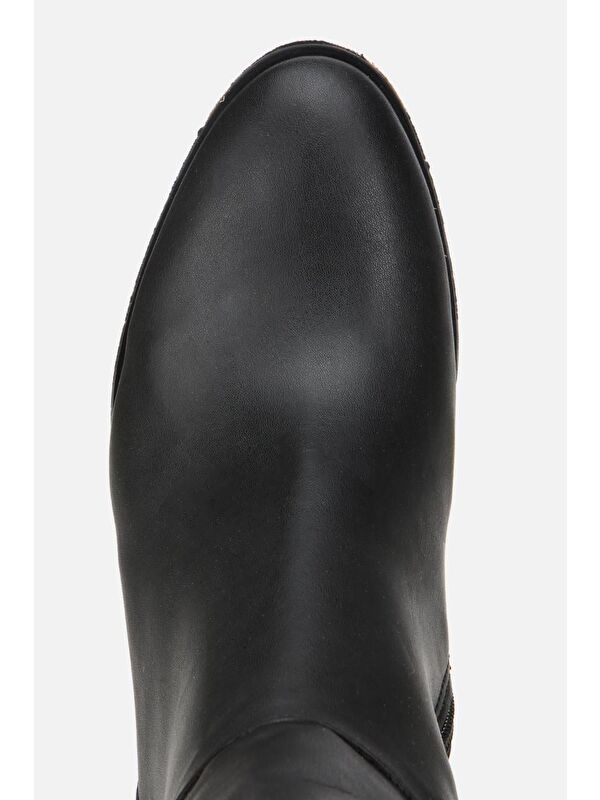 Yaya By Hotiç Kahverengi Yaya By Hotiç Yaya By Kadın Dikiş Detaylı Topuklu Çizme