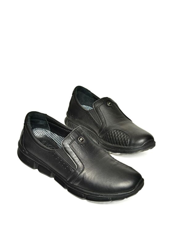 P5550609 Siyah Kadın Ayakkabı - Görsel 4