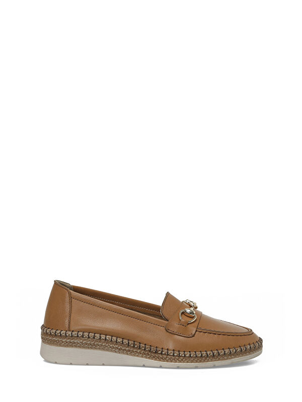 Polaris 5 Nokta 104032.Z6FX Taba Kadın Loafer