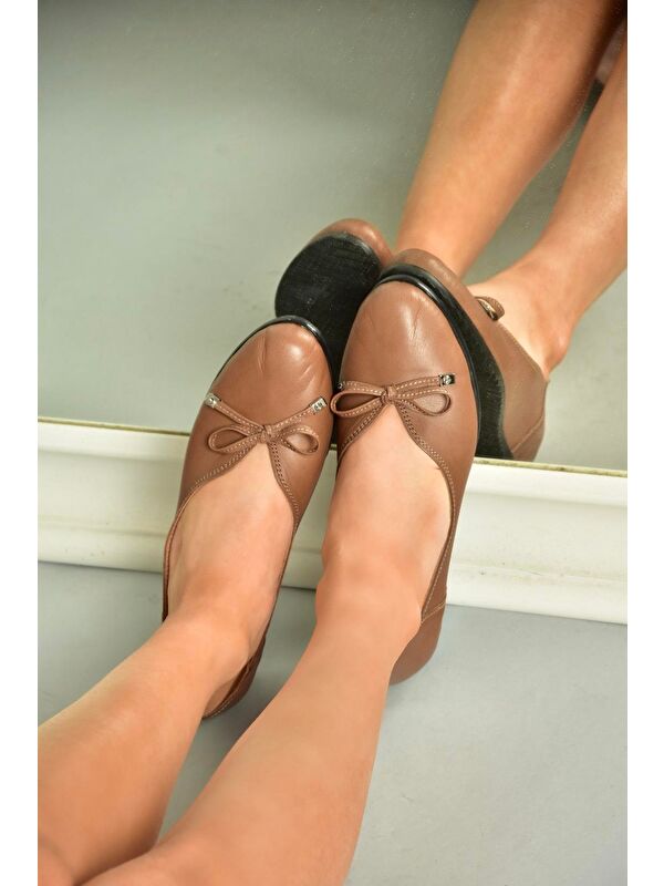 U6160414 Vizon Kadın Ayakkabı - Görsel 5