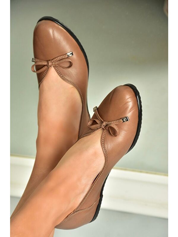 U6160414 Vizon Kadın Ayakkabı - Görsel 6