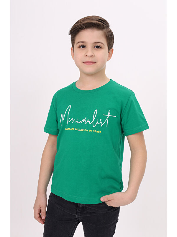 Toontoykids Erkek Çocuk Baskılı Tişört