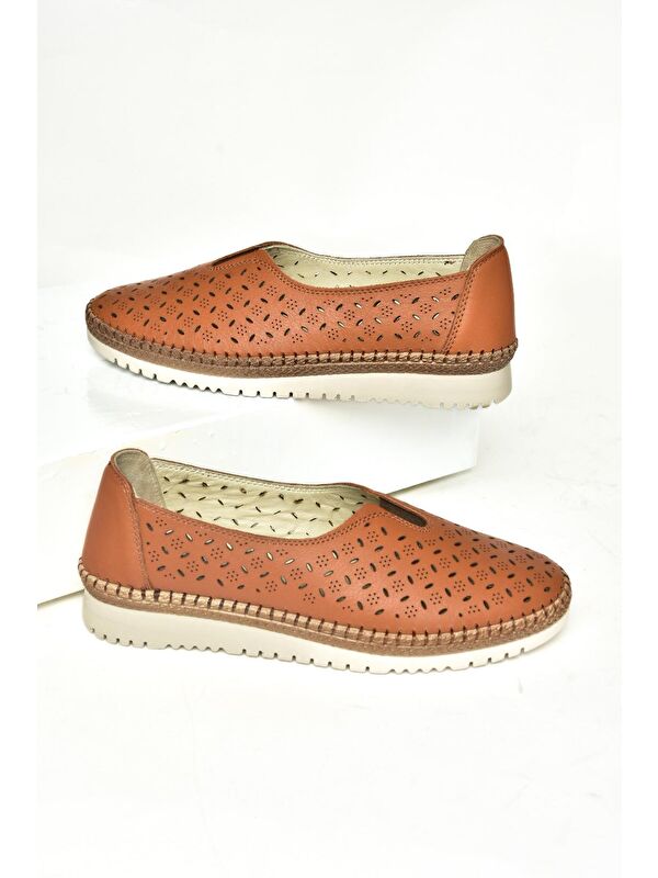 U5553002 Taba Kadın Ayakkabı - Görsel 4